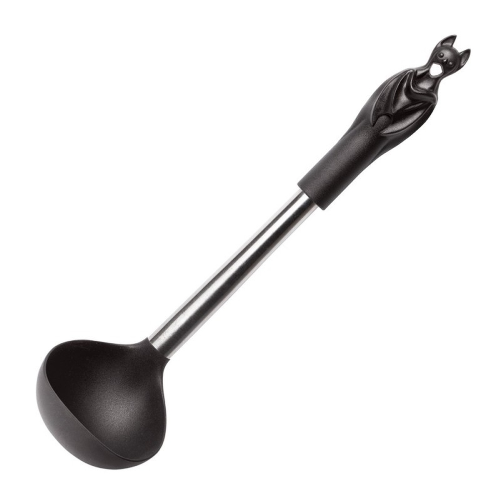 Alchemy - Black Bat Ladle Lepel - Zwart